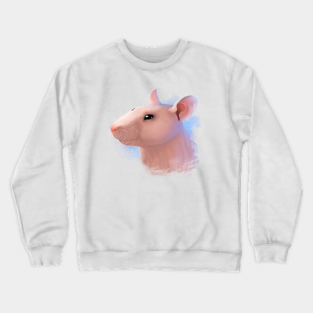 Naked rattie Crewneck Sweatshirt by NezuPanda